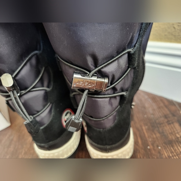 New IOB Pajar 1963 Black Boots, Fur - Picture 7 of 13